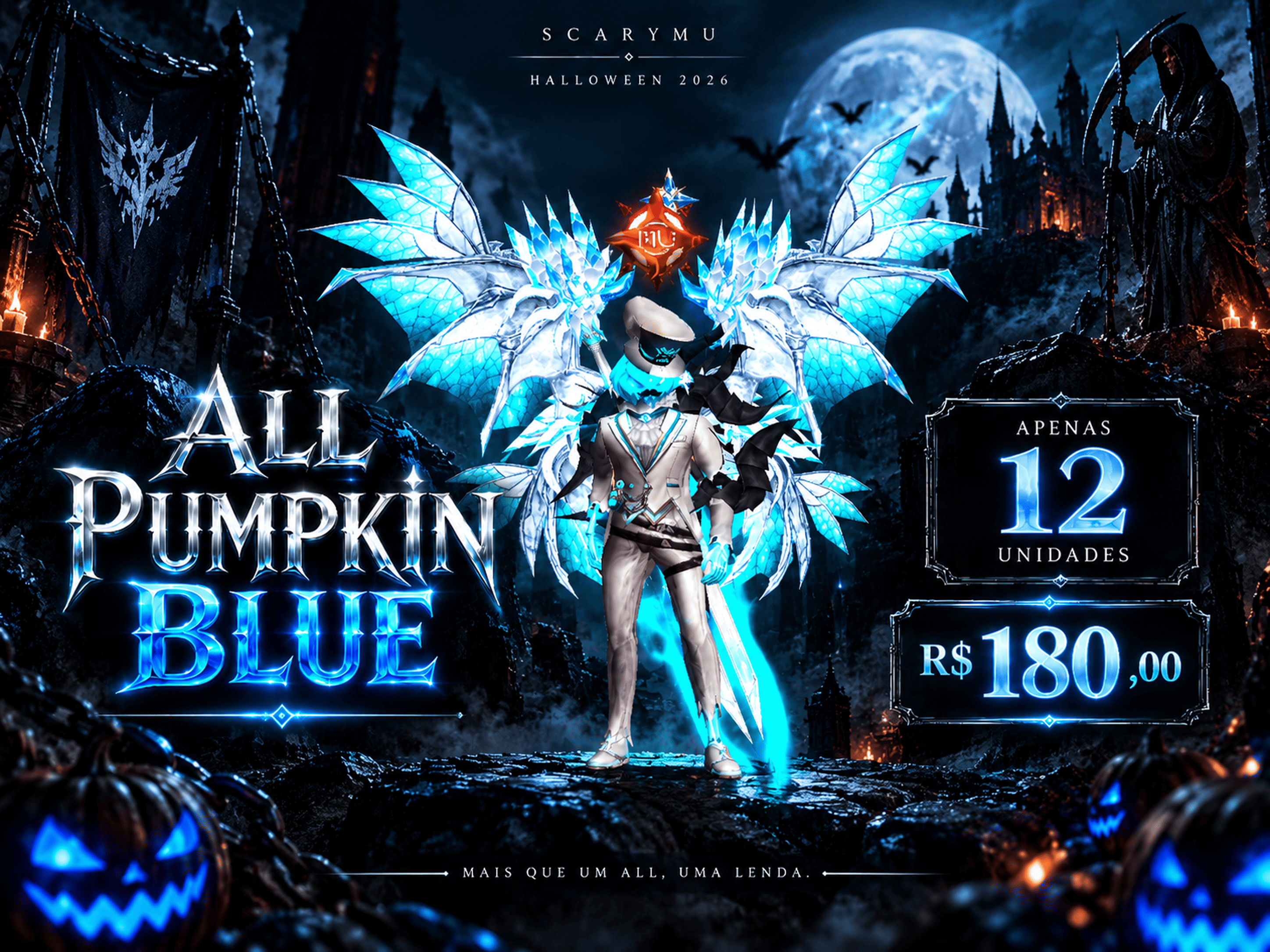 [New] - Pumpkin Blue